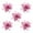 Pink, variant on Helenmas 5Packs 3.9 Inch Artificial Poinsettias Christmas Glitter Flowers with Clips Xmas Tree Flower Ornament Poinsettias Decor Artificial flowers Christmas on Clearance