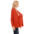thumbnail image 3 of Simlu Open Front Cardigan Reg and Plus Size Lightweight Cardigans for Women Long Sleeves, 3 of 4