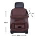 thumbnail image 3 of Car chair Organiser, Car Backseat Organiser With Foldable Tray Table, Car Storage, 3 of 5