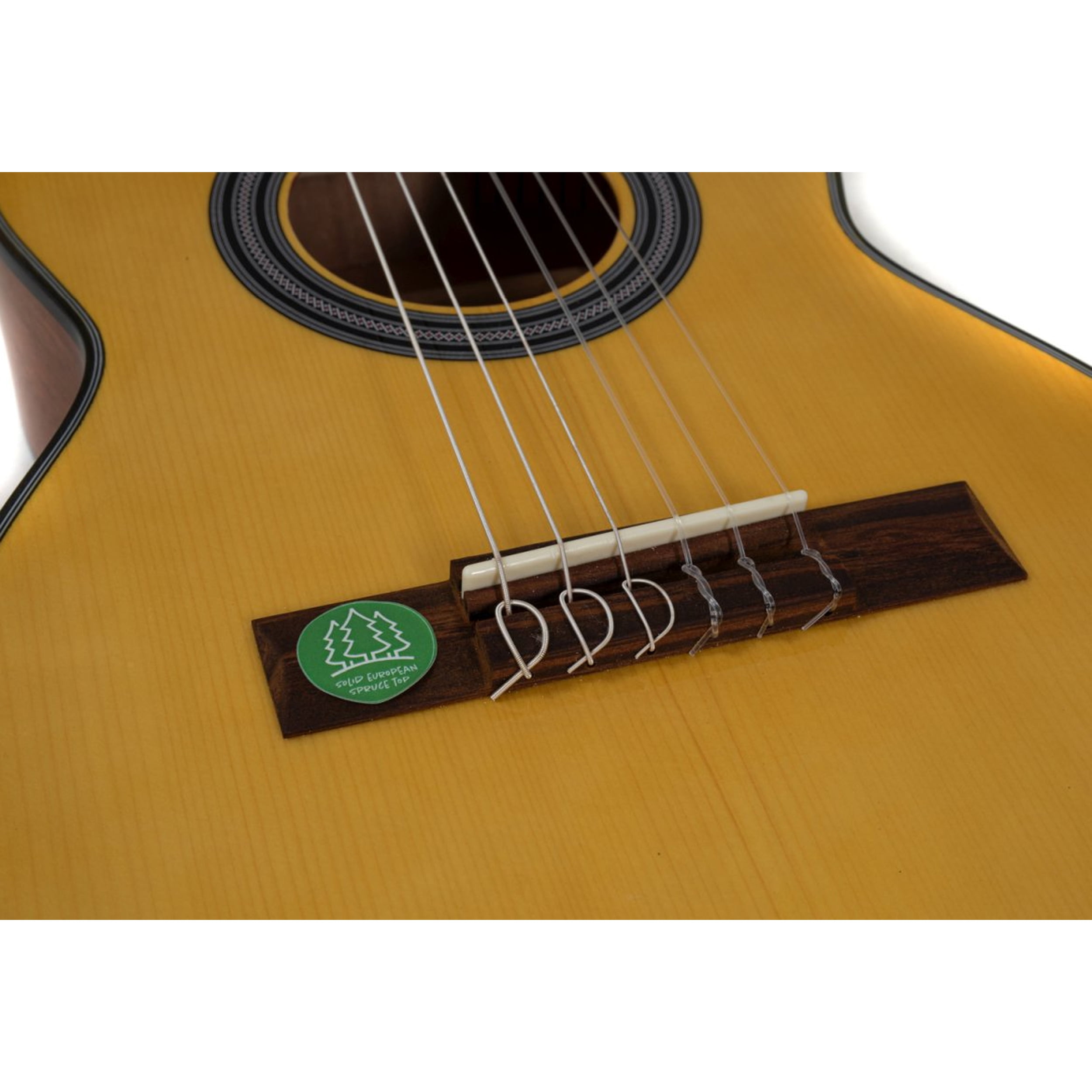 GEWA Student 1/4-Size Solid Top Classical Guitar  Natural Spruce