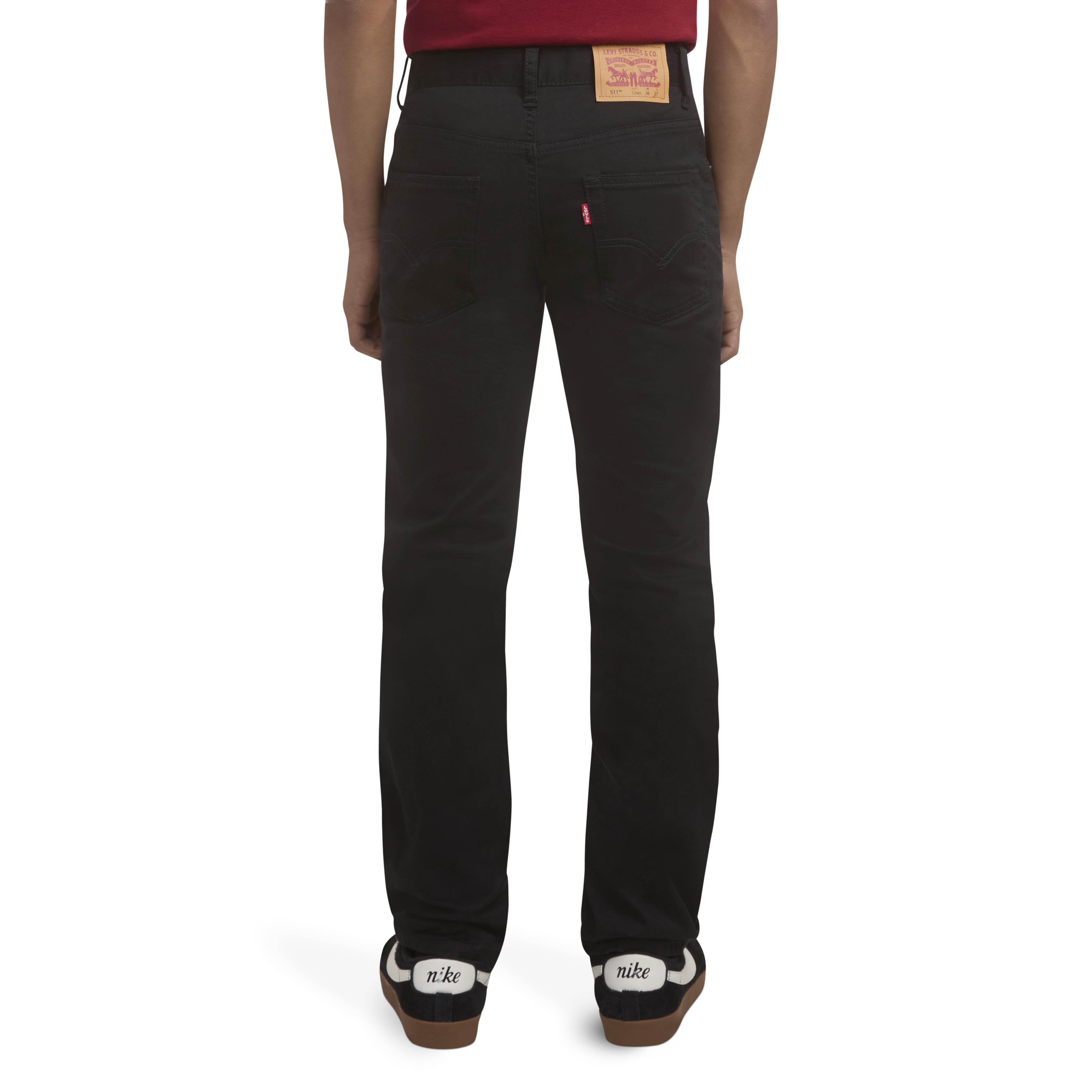 Levi's Boys' 511 Slim Fit Soft Brushed Pants, Sizes 4-20