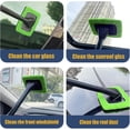 thumbnail image 2 of 3 Pack Microfiber Windshield Cleaning Kit - Anti-Fogging, Easy to Clean, Streak-Free Glass Brush, 3 Hoods + 3 Covers, Compact Design for Car, Truck, SUV and More, 2 of 11