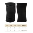 thumbnail image 2 of Pads Voleibol Knee Knee Brace Knee de baile para mujeres Juvenil (s) Black, 2 of 7