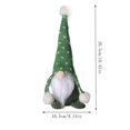 thumbnail image 4 of YingYouFu Christmas Gnome Figurine, Faceless Forest Gnome Doll Ornament, Plush Scandinavian Tomte for Holiday Mantel Shelf Tabletop Decoration, 4 of 7
