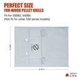 thumbnail image 3 of Z GRILLS Thermal Insulation Blanket Fire-Resistant 3-Layer Construction for Enhanced Temperature Preservation, Pellet Savings, Snow Resistance and Waterproof - Ideal for Outdoor Grilling, 3 of 6