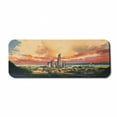thumbnail image 1 of Cityscape Computer Mouse Pad, Modern City by Harbor with Sailing Yacht Skyscrapers Painting Style Print, Rectangle Non-Slip Rubber Mousepad Large, 31" x 12" Gaming Size, Multicolor, by Ambesonne, 1 of 2