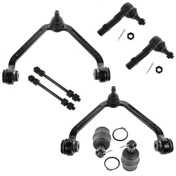 TRQ Ball Joint Tie Rod Sway Bar Link Control Arm Steering Suspension Kit 8pc PSA59525 Fits select: 1998-2011 FORD RANGER, 1998-2003 FORD EXPLORER