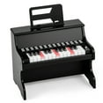 thumbnail image 1 of Gymax 25 Keys Digital Piano w/Music Stand Teaching Mode Lighted Keys 6 Instruments Black, 1 of 10