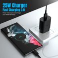 thumbnail image 3 of Charging Block TT&C Cargador superrápido USB C de 25 W, color negro, 3 of 7