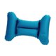 thumbnail image 4 of Almohada de viaje inflable, almohada de espalda, prensa para inflar, forma de H, inflable para tren Seda de leche azul marino, 4 of 9