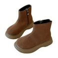 thumbnail image 2 of Fall Girls' Boots Children's British Style Short Boots Fashionable For Middle And Older Children niños niñas zapatos, 2 of 6