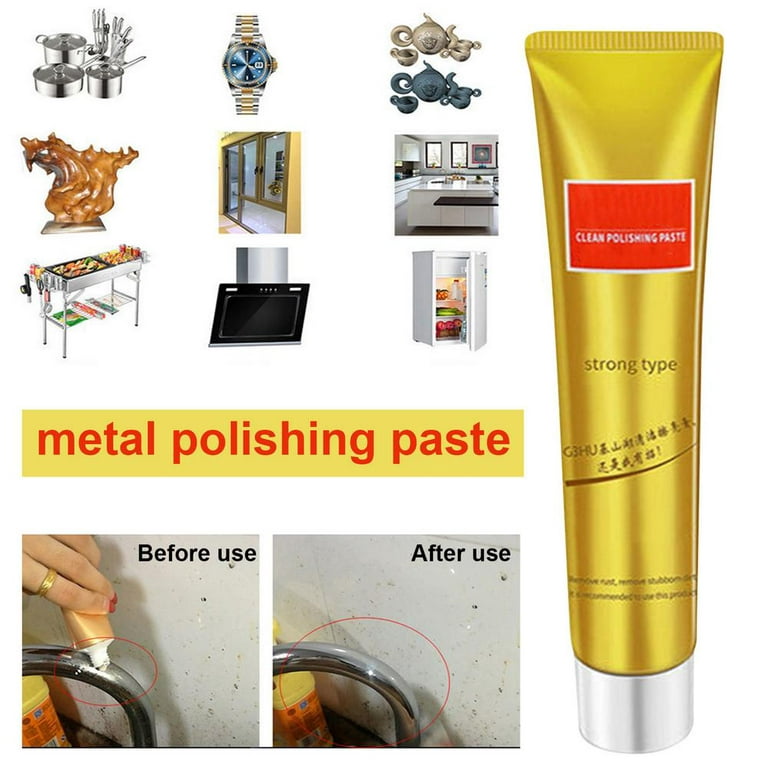 50g/100g Metal Polish Cream Iron Polishing-paste Rust Remover Multi-purpose  Abrasive Paste Copper Stainless Steel Cleaning - Abrasives - AliExpress