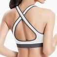 thumbnail image 4 of DuoJiaJ Women's Bra Without Underwire Comfortable Bustiers Top Non Wired Soft Bra Sleep Nursing Sports Bralette In Many Colours T-Shirt Bras White, 4 of 4