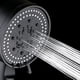 thumbnail image 4 of Billuyoard Cabezal de ducha, boquilla de pulverización de lluvia de alta presión de 5 modos, rociador potente con ducha de masaje con manguera, Accesorios de baño Plata, 4 of 6