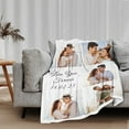 thumbnail image 3 of Dad Birthday Gifts, Personalized Blanket with Photo and Text, Personalized Gifts for Father's Day, Valentine's Day Gifts for Dad, Father Birthday Gifts, Daddy Gifts, 3 of 5