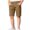 Khaki, variant on ITSAME Boys Cargo Shorts, Elastic Waist Cotton Loose Fit Kids Fashion Casual Shorts with Pockets Navy Size 5-6T
