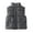 Grey, variant on SRZYMJ Boys Packable Puffer Vest Lightweight Water-Resistant Kids' Outerwear Sleeveless Jacket with Zippered Pockets Khaki 11-12Years