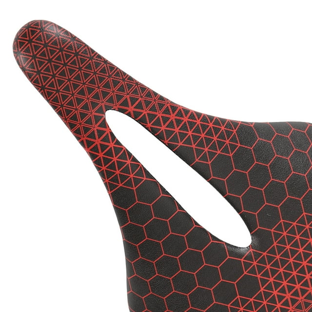 Silla de montar para bicicletas de carretera Sailing Fibra de carbono roja