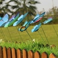 thumbnail image 4 of 12PCS Butterfly Garden Stakes - 9.8 Inch Colorful 3D Butterfly Lawn Ornaments for Flower Pots, Yard Decor & DIY Arrangements - Waterproof Outdoor Decorations for Patio & Garden, 4 of 4