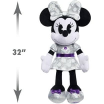 Disney100 Years of Wonder Minnie Mouse 32-inch Jumbo Plush Stuffed Animal, Once-in-a-Lifetime Exclusive, Kids Toys for Ages 3 Up by Just Play