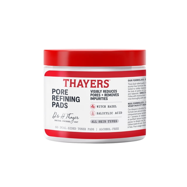 Disques Toniques Affine-Pores Thayers avec Acide Salicylique, 355 ML
