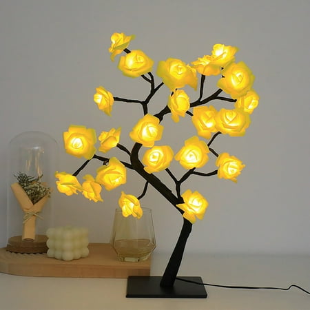 

Night Light For Kids Valentine s Day Gift: Illuminate Love With The Enchanting Rose Tree Lamp