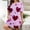 Red, variant on ZZwxWA Women's Plus Size Dresses Valentine's Day Pajamas Casual Sleep Dress Heart Print Short Sleeve Round Neck Loungewear