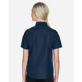 thumbnail image 3 of Harriton M580W Women's Key West Short Sleeve Performance Staff Shirt-Navy-S, 3 of 3