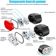 thumbnail image 5 of Luz LED para bicicleta, luces delanteras y traseras recargables por USB, luces LED para bicicleta a prueba de agua IPX5, faros de doble haz, adecuados para todas las bicicletas y todo tipo de condicio, 5 of 5