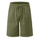 thumbnail image 5 of Puntoco pantalones cortos de verano para mujer, moda 2024, cintura elástica de verano para mujer con cordón, botones sólidos, pantalones casuales de cinco puntos, 5 of 6