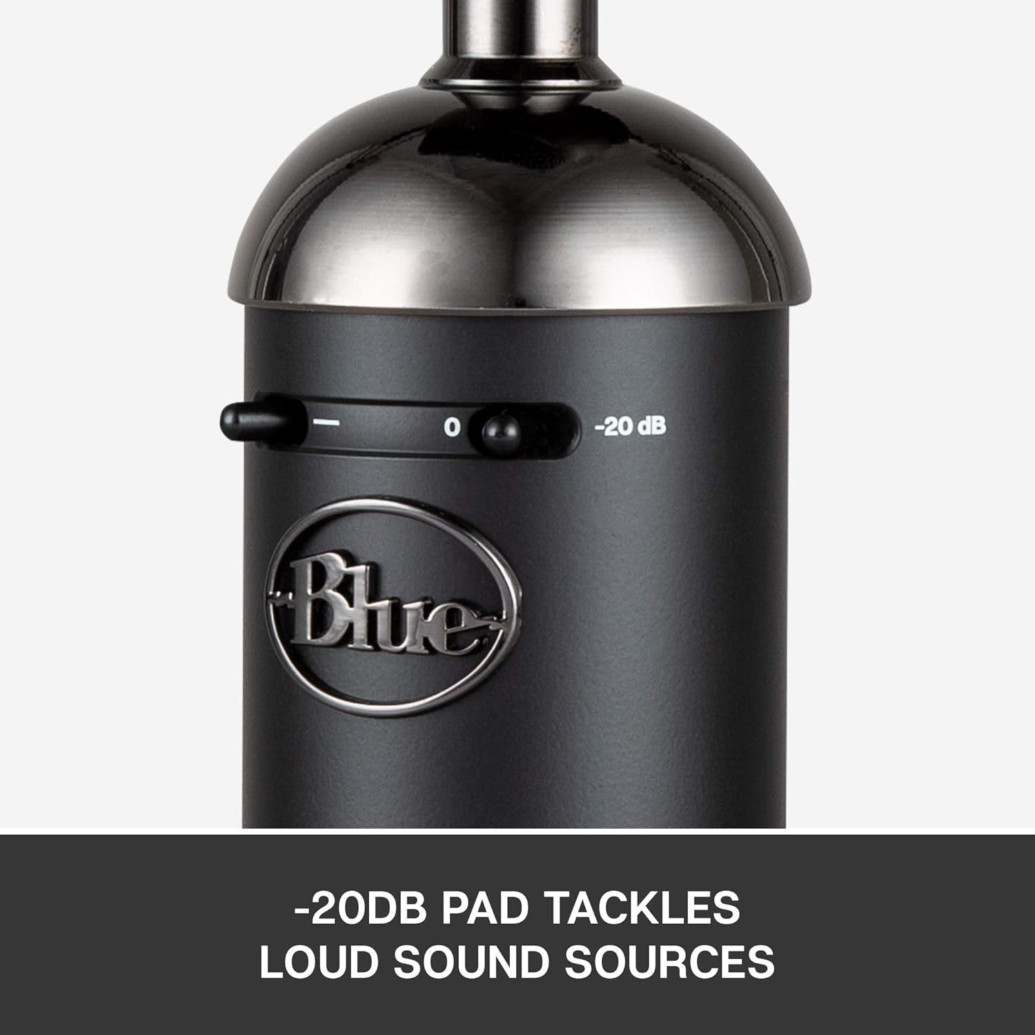 Blue Blackout Spark SL XLR Wired Cardioid Condenser Microphone - Black