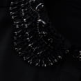 thumbnail image 5 of Women's Detachable Round False Collar, Openwork Design with Pearl Bead Embellishment, Inner Layering Piece for a Subtle and Stylish Neckline Detail-Black, 5 of 5
