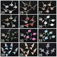 thumbnail image 5 of U8MO 5pcs Enamel Metal Crystal Assorted Charms Pendants Earring Jewelry Findings DIY-46# 18x22mm, 5 of 7