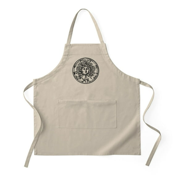 CafePress - Medusa - Kitchen Apron with Pockets, Grilling Apron, Baking Apron