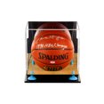 thumbnail image 7 of Deluxe Acrylic Full Size Basketball Wall Mount Display Case with Mirror, Blue Risers and Wood Floor (A001-BLR), 7 of 7