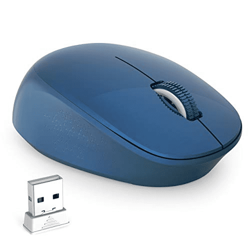 Wireless Mouse Computer with Windows/Mac OS System PC Laptop Notebook RATEL 2.4G Silent Cordless Mouse for Kids with USB Receiver Portable Computer Mice for Chromebook 