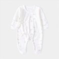thumbnail image 2 of Gibobby Baby Onesies Comfortable Long Sleeved Crew Neck Bodysuit Color Ribbed 0 3 6 9 12 18 24Months Newborn Jumpsuit Soft Unisex Baby Clothes(1-3 Months,Purple), 2 of 4