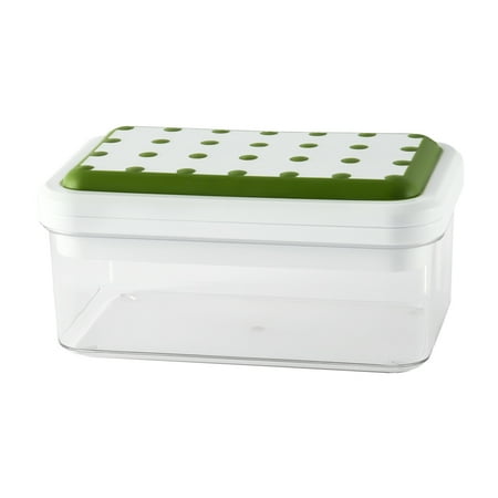 

Silicone For Freezer Ice Cube Tray Whiskey Cocktail With Lid Bin Reusable Maker
