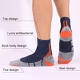 thumbnail image 2 of Professional Running Socks Mid Calf Basketball Socks, Thickened Towel Bottom Sports Socks Antibacterial Marathon Cycling Socks, Soft and Breathable Fabrics, 2 of 9