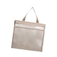 thumbnail image 4 of Bolso cosmético portátil del artículo de tocador del organizador del cosmético del bolso del totalizador de la playa de para el día de fiesta Caqui, 4 of 10