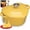Goose Yellow, variant on Overmont Cast Iron Skillet with Lid - 2-in-1- 3.2QT Deep Pot with Frying Pan - Pre-seasoned Cookware Multi Cooker Skillet - Dutch Oven Pot with Recipe for Grill Induction Stovetop Camping(10.5")
