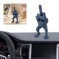 thumbnail image 4 of Escultura Dedo Figura Con Patas Resina Regalo para Amigos, 4 of 9