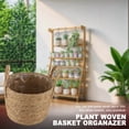 thumbnail image 3 of Plant Pots Seagrass Planter Basket Flower Pot Cover Woven Plant Container Vase Wicker Trash, 3 of 7