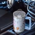 thumbnail image 5 of 40 oz Halloween Scary Ghost Pumpkin Tumbler Insulated Stainless Tumbler, Spooky Bat Coffee Cup Water Bottle, Holiday Gift Mug, 5 of 5