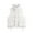 White, variant on Viikei Winter Coats for Women Fashion Women Pocket Coat Long Jacket Winter Sleeveless Down Cotton Waistcoat