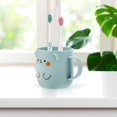 thumbnail image 4 of 2 Pcs Kid Cups Bathroom Mug Plastic Mugs Reusable Bathroom Mug Toothbrush Cups, 4 of 4