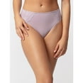 thumbnail image 1 of FEM intimates Cotton Spandex High Cut Panties w/ Lace Insert - 3Pk, 1 of 4