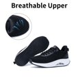 thumbnail image 4 of Zapatos para caminar Gyeice Air Arch Support para mujer, negros, talla 10.5, 4 of 6