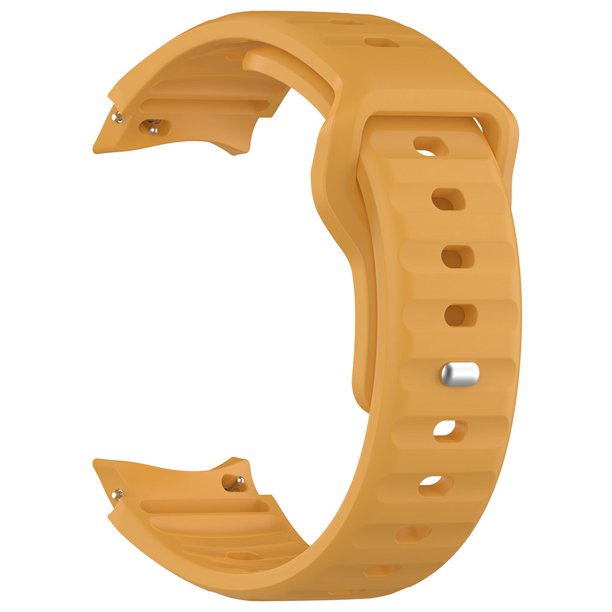 Correa Reloj Silicona para Galaxy Watch 6/5/4/Classic/5 Pro (amarillo)