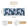 thumbnail image 2 of Bixox Snow Penguin Print Body Pillow Cover with Zipper Closure, Cozy Fuzzy Fleece Body Pillow Case Cover 20 x 54 Inches,Long Body Pillow Pillowcase, 2 of 6